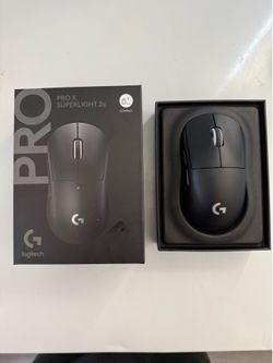 Logitech Pro X Superlight 2c Wireless Gaming Mouse: 51g <8 kHz Polling, 44K DPI,, USB-C, 5 Programmable Buttons, For PC/Mac - Black