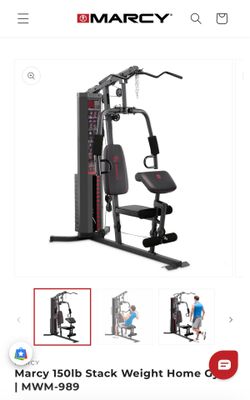 Marcy 150lb Stack Weight Home Gym