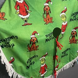 Grinch Tree Skirt 