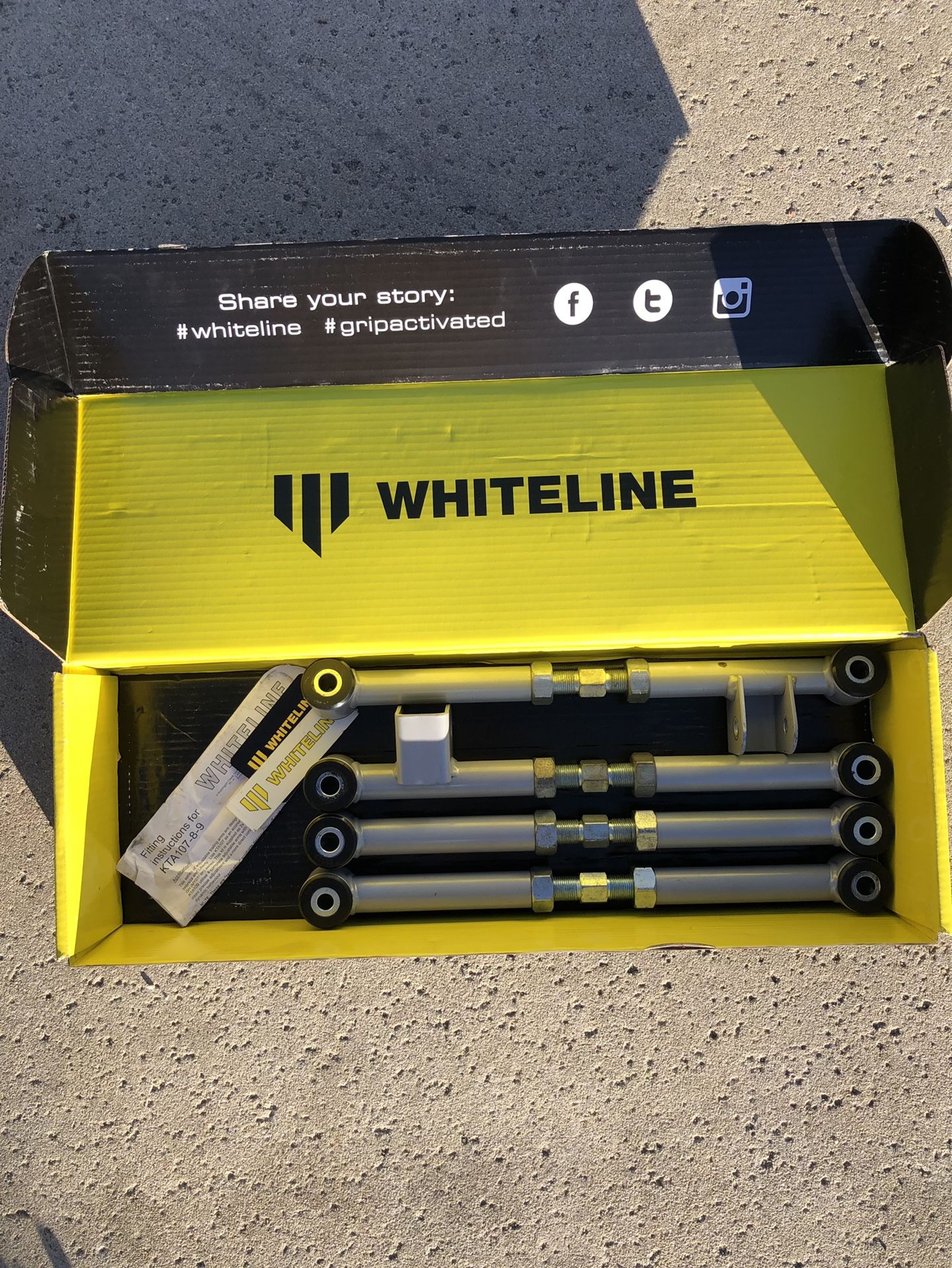 WHITELINE LATERAL LINKS MODEL #WHIKTA108