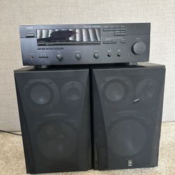 YAMAHA R-V701 Receiver and NS 6490 Speaker Pair