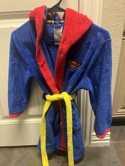 Superman Boys Robe Medium 