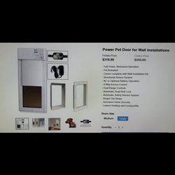 High Tech Pet Power Pet Large Automatic Pet Door Model PX-2.