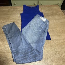 Tank Top And Jeans Combo