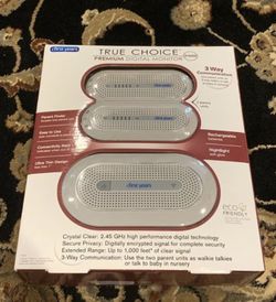 NEW in box The First Years Baby Monitor with two Parent Units