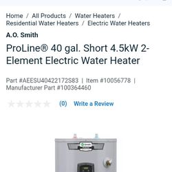 Water Heater 