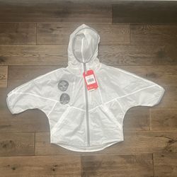 North Face Flyweight Capelete (Girls, XS (6))
