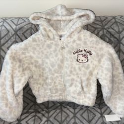 Brand New Kids’ Hello Kitty Zip-Up Jacket/Sweatshirt/Hoodie- Size Small in Girls’