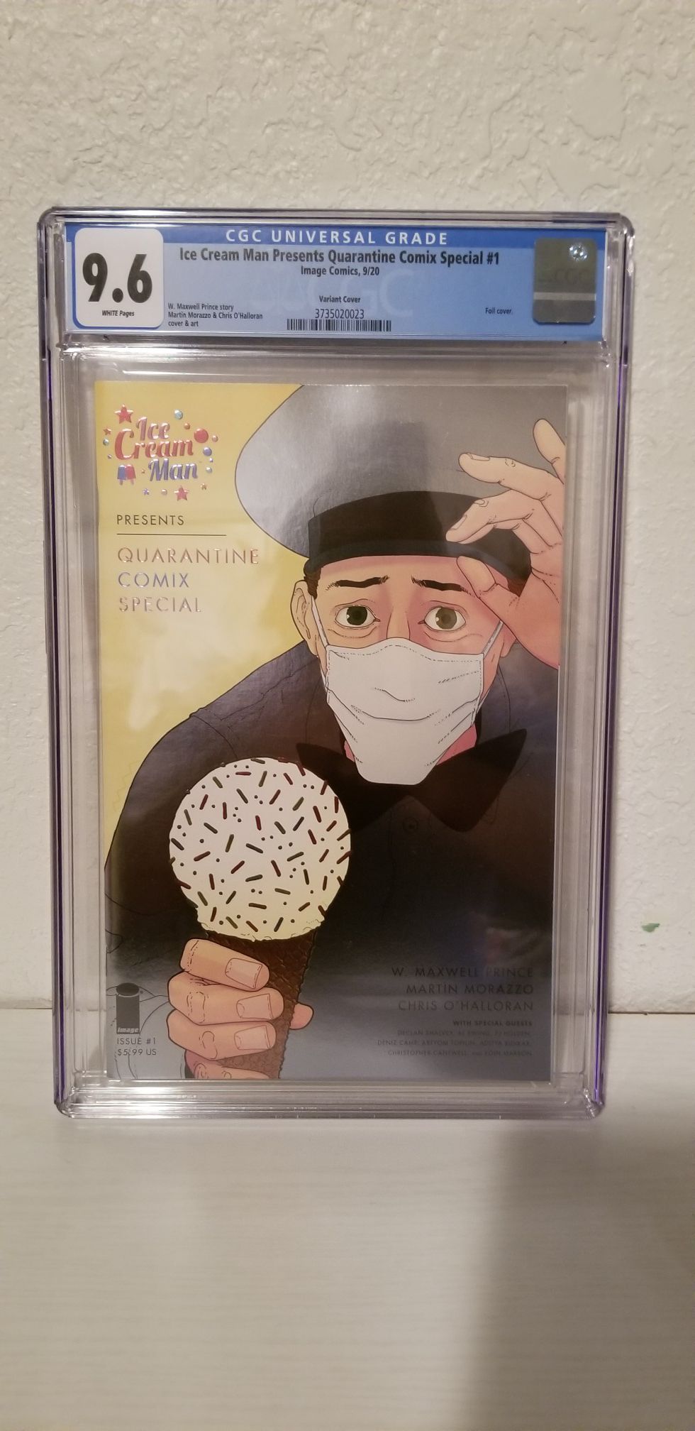 Ice cream man Quarantine comic