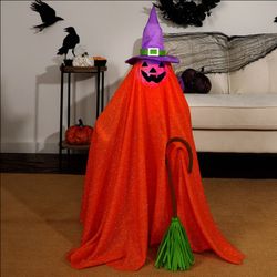 New Halloween pumpkin witch led light's 3ft tall