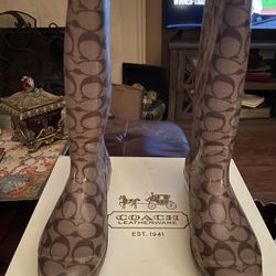 Coach Rain boots - New