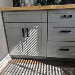 Gray Cabinets 