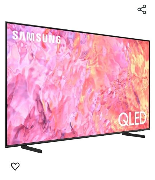 Samsung QN85Q60CA 85 Inch QLED 4K Smart TV Bundle with Premiere Movies Streaming + 37-100 Inch TV Wall Mount + 6-Outlet Surge Adapter + 2X 6FT 4K HDMI