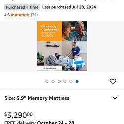 Electric Hospital Bed