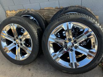 22” GMC wheels