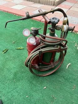 Oxy/Acetylene Torch Rig