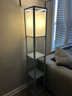 Two floor lamps