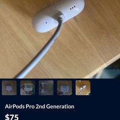 AIRPODS PRO 2ND GEN( LOOKING FOR PURCHASE OR TRADE)