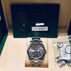 Rolex Datejust 41 126300 Stainless Steel Silver Dial (2025)