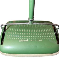 Vintage 1960s Bissell Flight Carpet Sweeper Clean Rare 