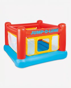 Intex Jump-O-Lene Inflatable Bounce House — Like New, Ages 3–6 (68 in Play Area)