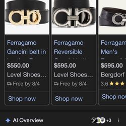 Ferragamo Belt Men.