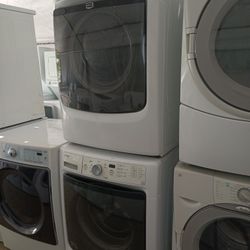 Maytag Front Load Washer And Dryer Set Both Works Good 💯