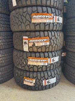 Lt 315/70R17 arroyo tamarock rt installation and balance include