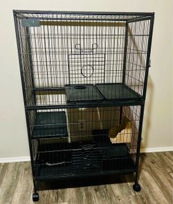 Multi-Level Rolling Small Animal Cage