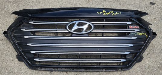 2017 2018 HYUNDAI ELANTRA TURBO FRONT BUMPER UPPER GRILL GRILLE