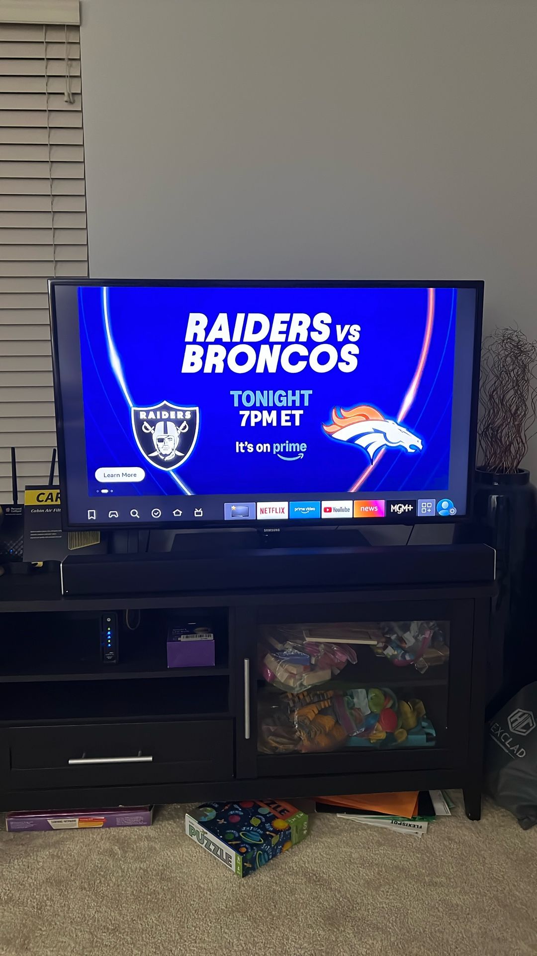 Samsung 46” LED TV