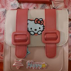 Hello Kitty Crossbody Messenger Bag $25 