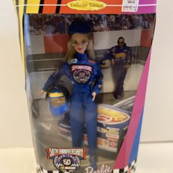 New NASCAR Barbie Doll