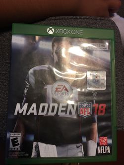 Madden 18 Xbox