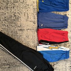 Set Of 5 Pairs Boys Kids Size Large 10/12 Shorts And Pants 