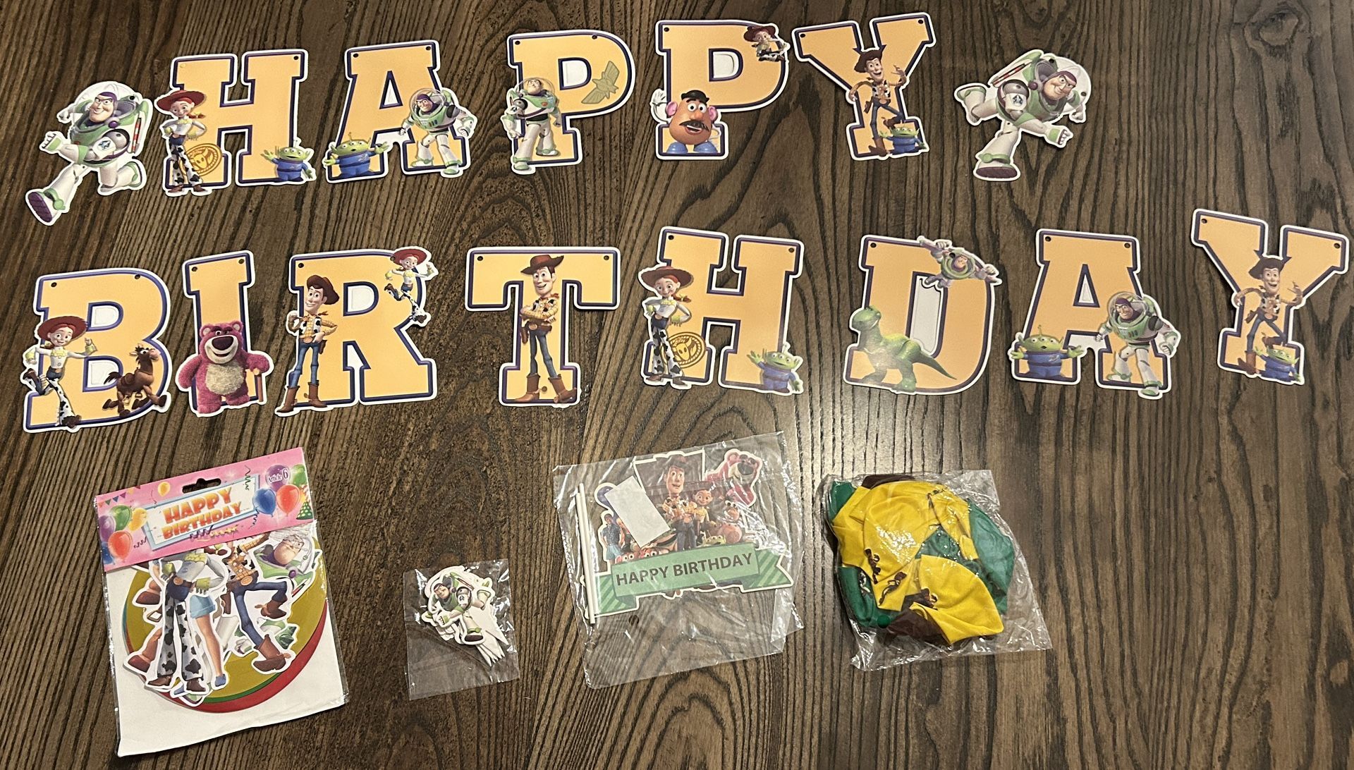Toy Story Themed Birthday Bundle