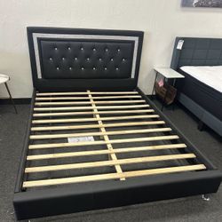 New Queen Size Bed With 11 Inch Mattress And Free Delivery, Also Comes In All Other Sizes 