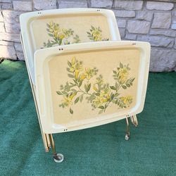 LaVada vintage MCM tv trays