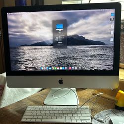 2017 21 Inch Mac Desktop 