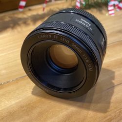 Canon EF 50mm Lens 1.8