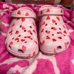 Valentines Day Crocs 
