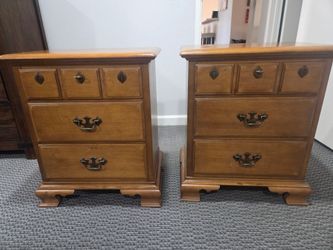 Nightstand Set (Wood)
