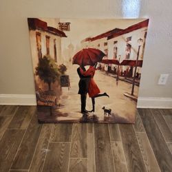 Paris Inspired Wall Canvas 