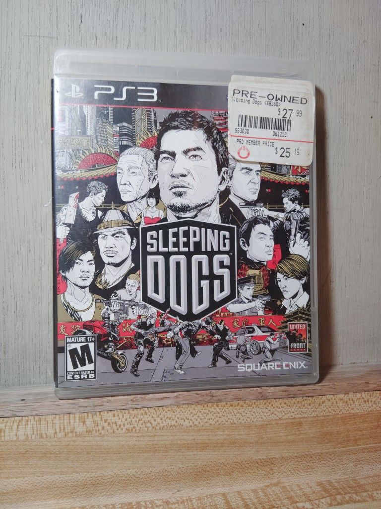 PS3 Sleeping Dogs 😎👍