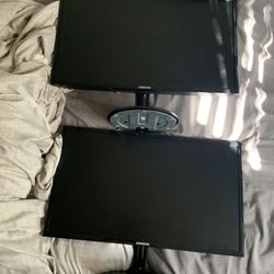 Two Samsung SF350 Monitors 60hz