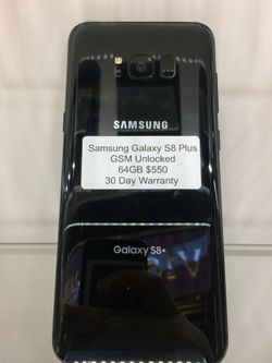 Samsung S8 Plus GSM Unlocked 64GB