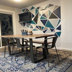 Live edge table