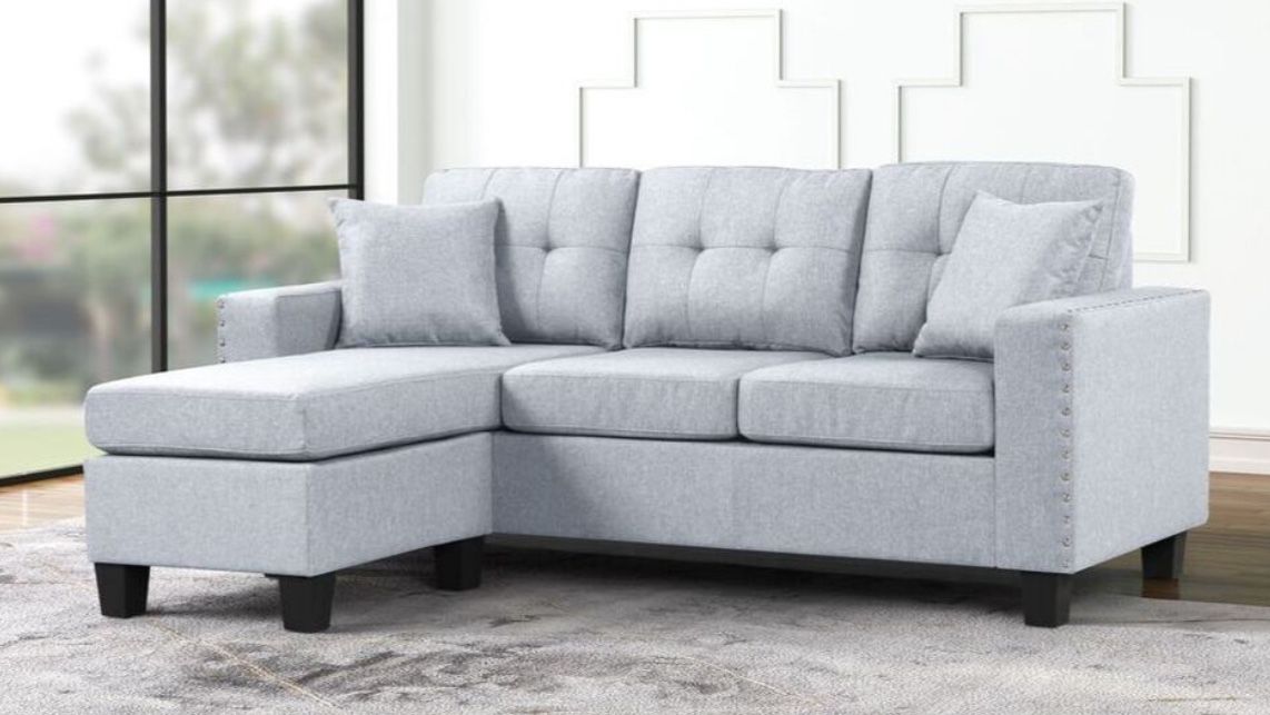 NEW SMALL LIVING ROOM SECTIONAL reversible online order available