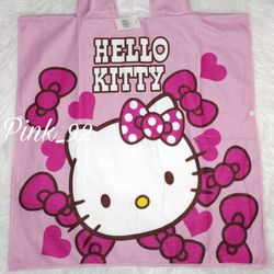 HELLO KITTY KIDS PONCHO HOODED TOWEL