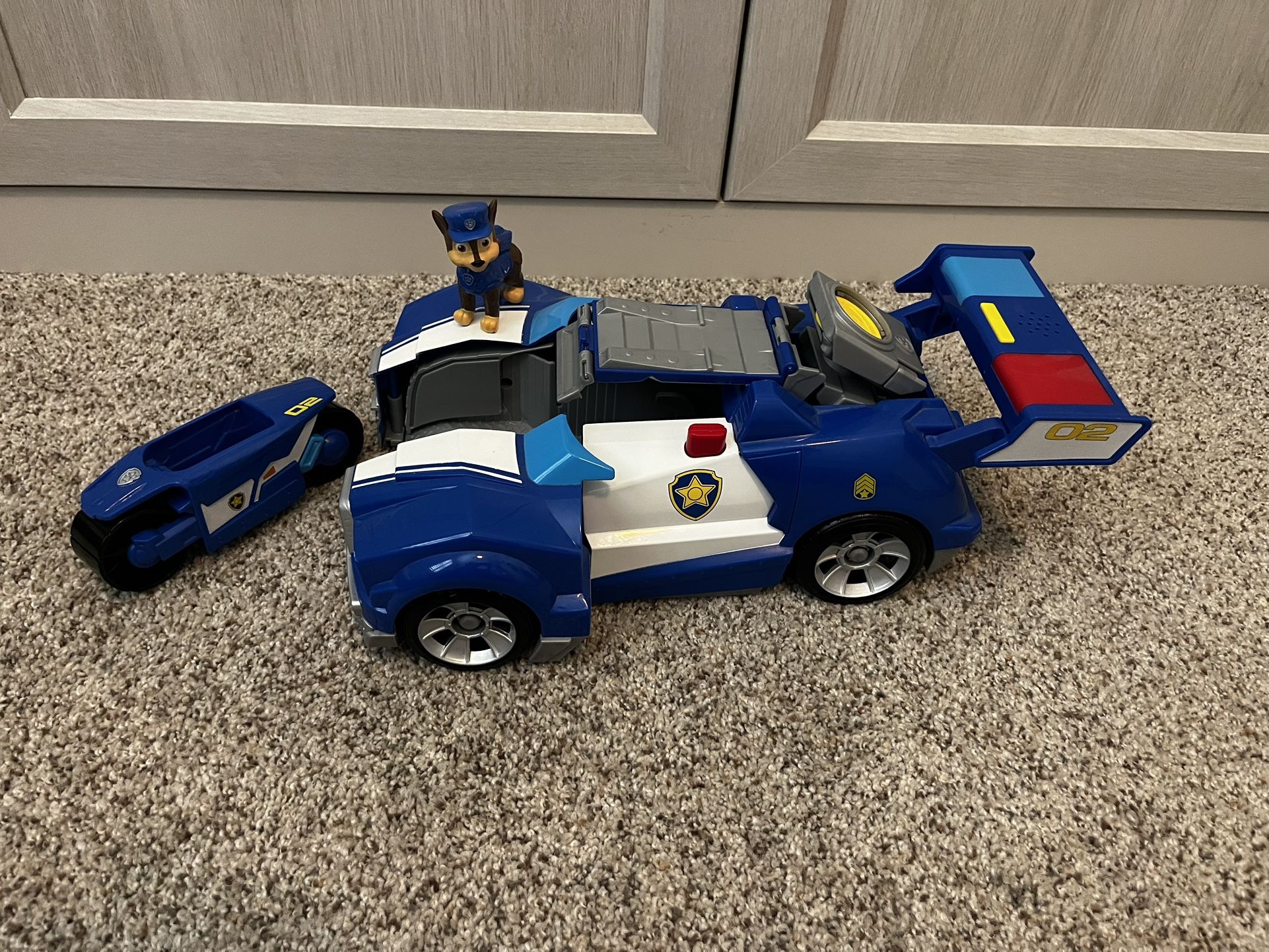 Paw Patrol - Chase Cruise & Motorcycle